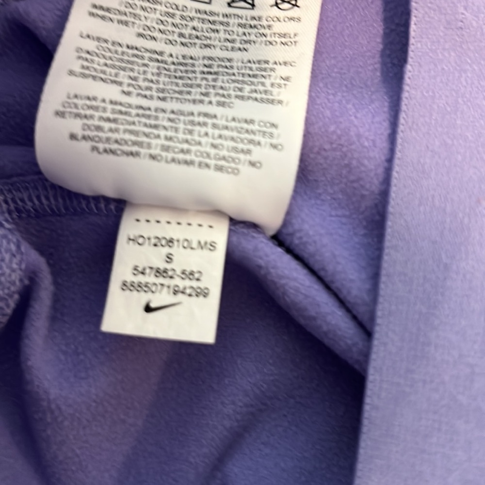 NIKE Pro LiLac JUST Do IT Leggings - Picture 7 of 10